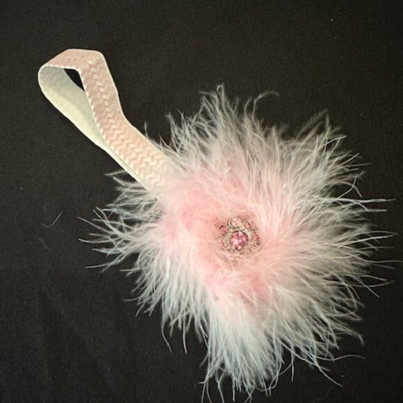 Pink Feather Headband - Picture 1 of 1